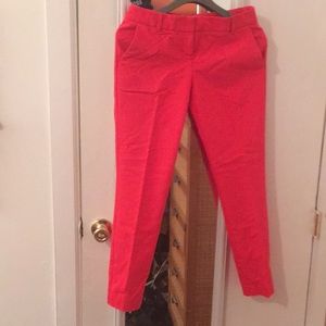 Express Columnist salmon/coral pants